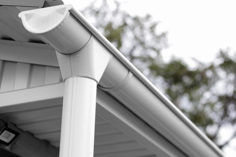 Rain Gutter Cover Installation detail